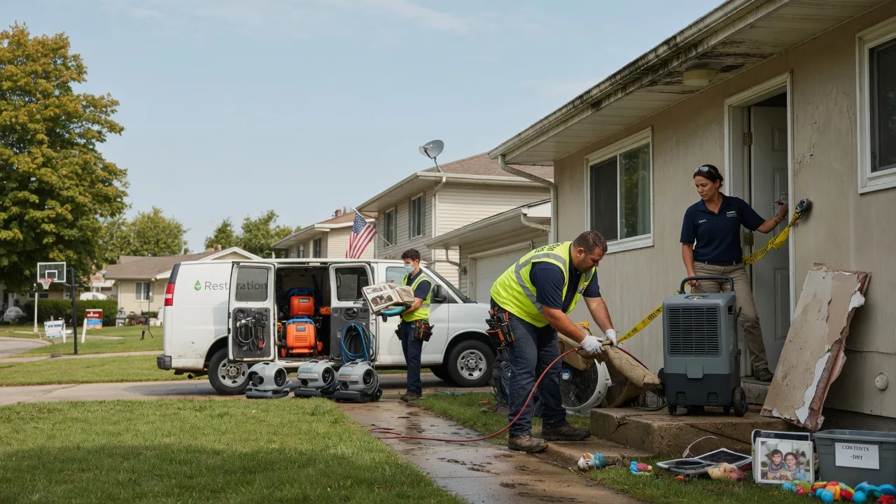 Water Damage Restoration in Monmouth, IA near me